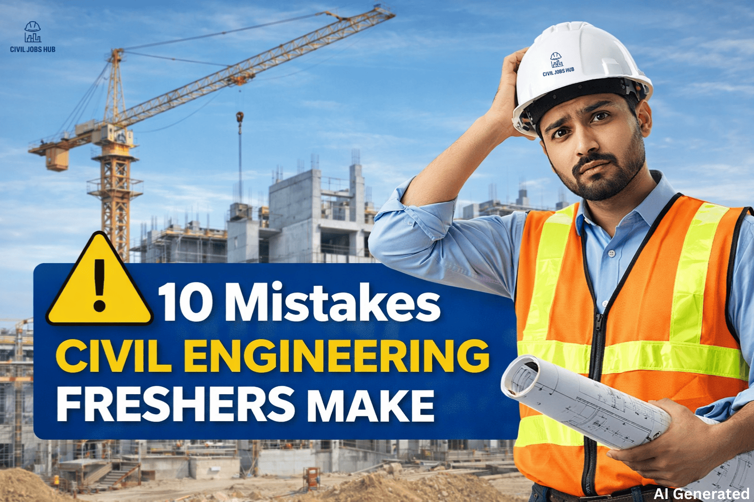 10 Common Mistakes Civil Engineering Freshers Make After Graduation - Civil engineering career guidance